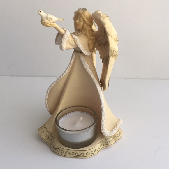 YANKEE CANDLE | Angel Tea Light Holder - Picture 2 of 10